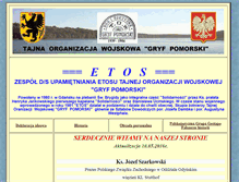 Tablet Screenshot of gryf-pomorski.pl